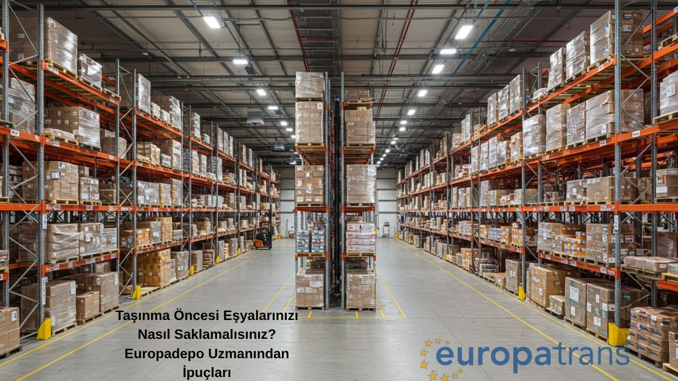 Taşınma Öncesi Eşyalarınızı Nasıl Saklamalısınız? Europadepo Uzmanından İpuçları
